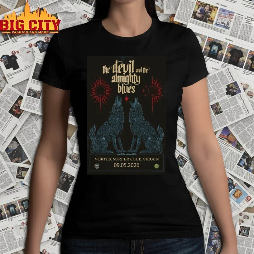 The Devil And The Almighty Blues Tour Of The Seasons 2026 Poster shirt