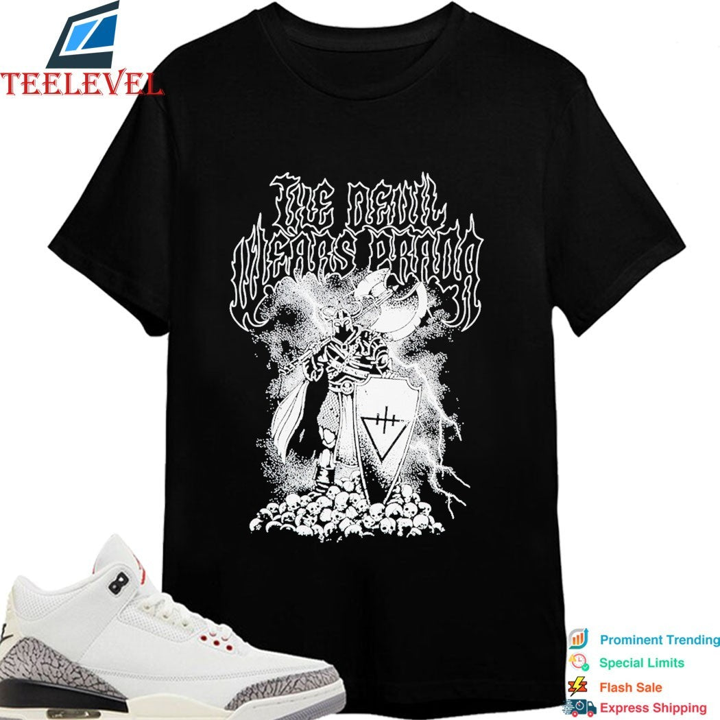 The Devil Wears Prada Knight Axe T-shirts