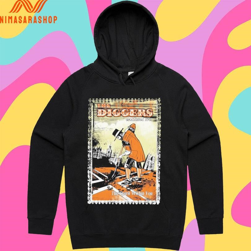 The Diggers Established 1649 The Spirit Within You Shirts