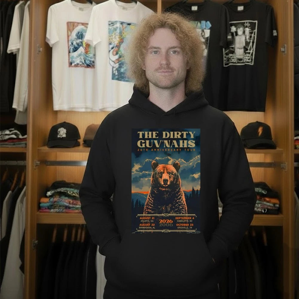 The Dirty Guv’nahs 20th Anniversary 2026 Tour Shirt