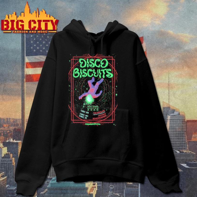 The Disco Biscuits Boston 2025 NYE On Dec 29-31 Poster shirt
