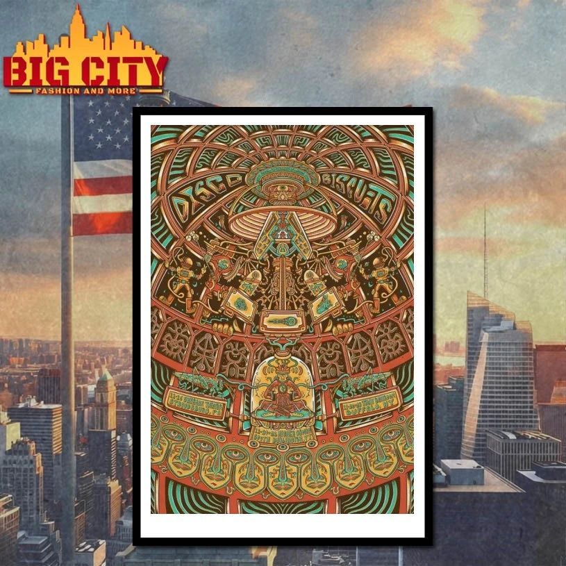 The Disco Biscuits Burlington VT Nov 20-21 2025 Poster shirt