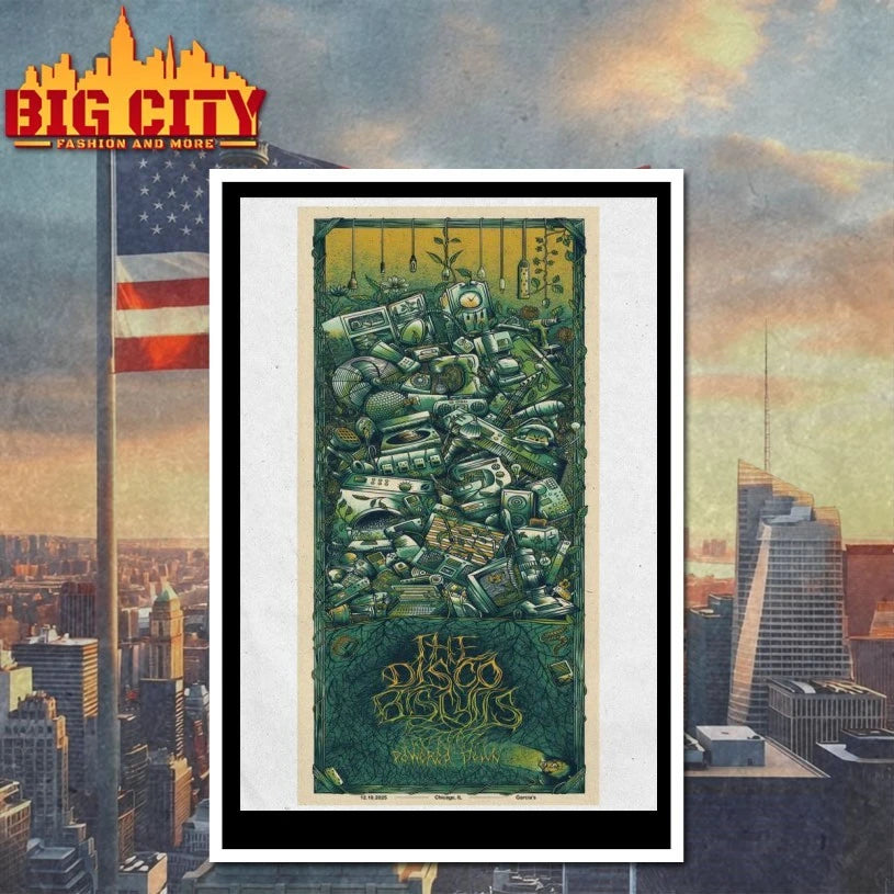 The Disco Biscuits Event Chicago IL On Dec 19 2025 Poster shirt