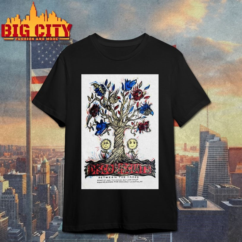 The Disco Biscuits Pine Creek Lodge In Livingston MT Aug 29-31 2025 Poster Shirts