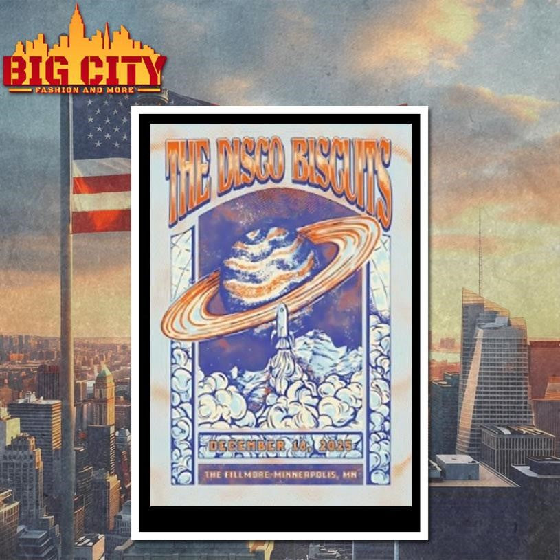 The Disco Biscuits The Fillmore Minneapolis Mn 12 18 2025 Shirt