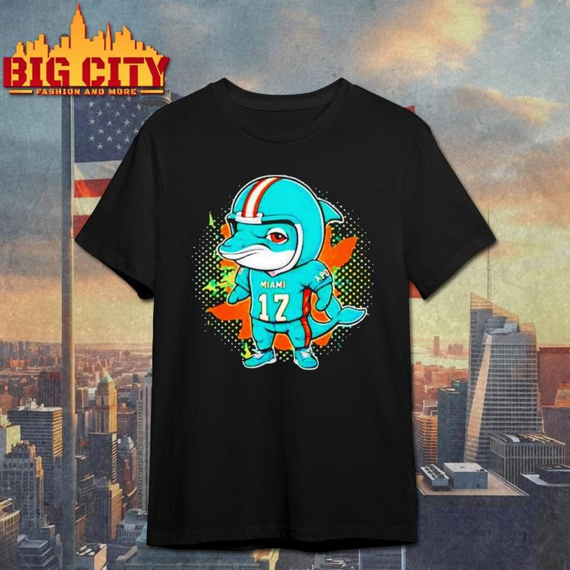 The Dolphins Miami Dolphins Football Cartoon Shirt