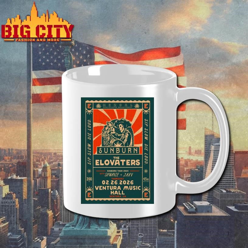 The Elovaters 2.26.2026 Ventura CA Poster Shirt