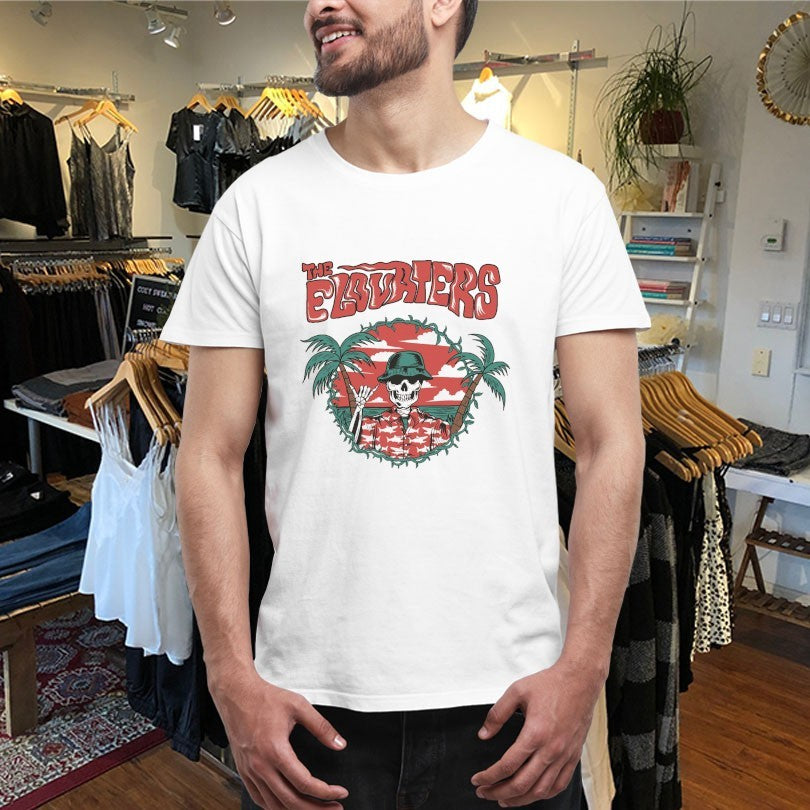 The Elovaters Backyard Skeleton T-shirts