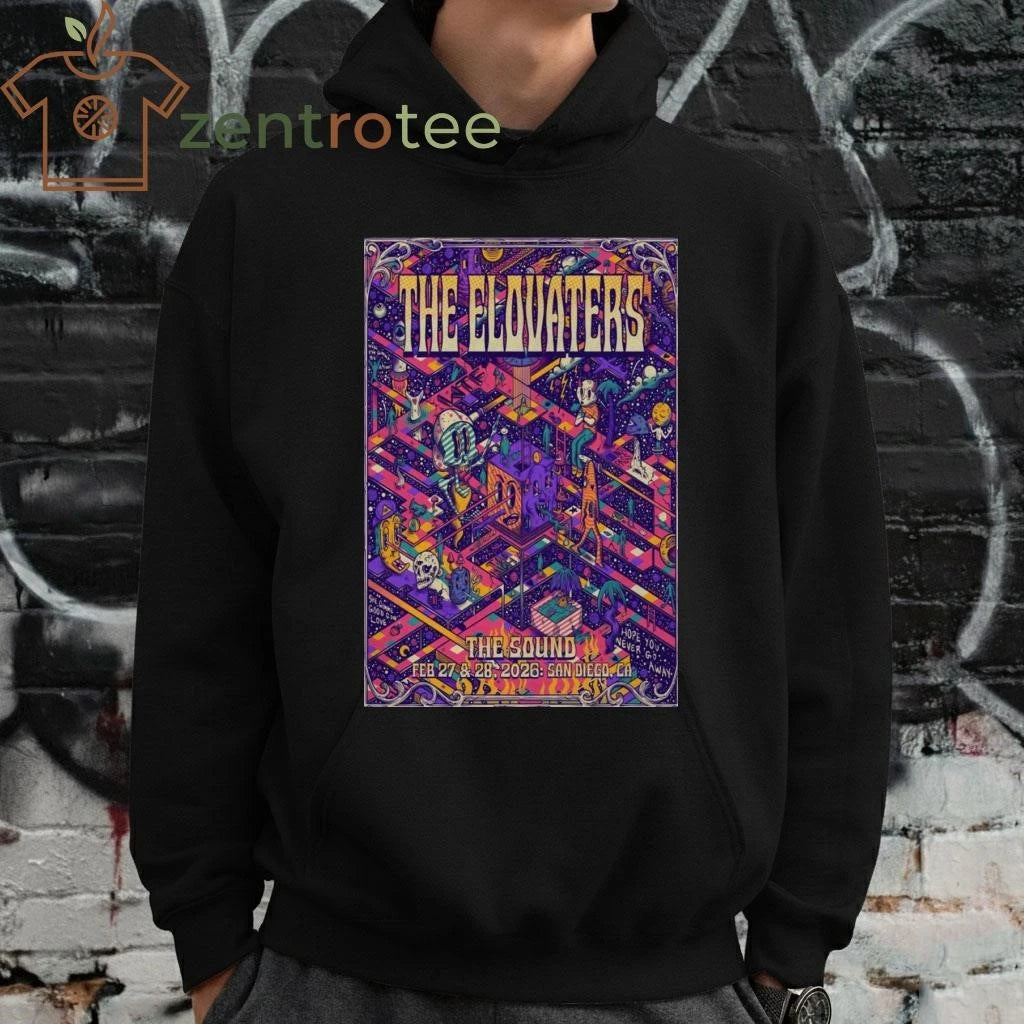 The Elovaters Feb 27 and 2026 San Diego tee