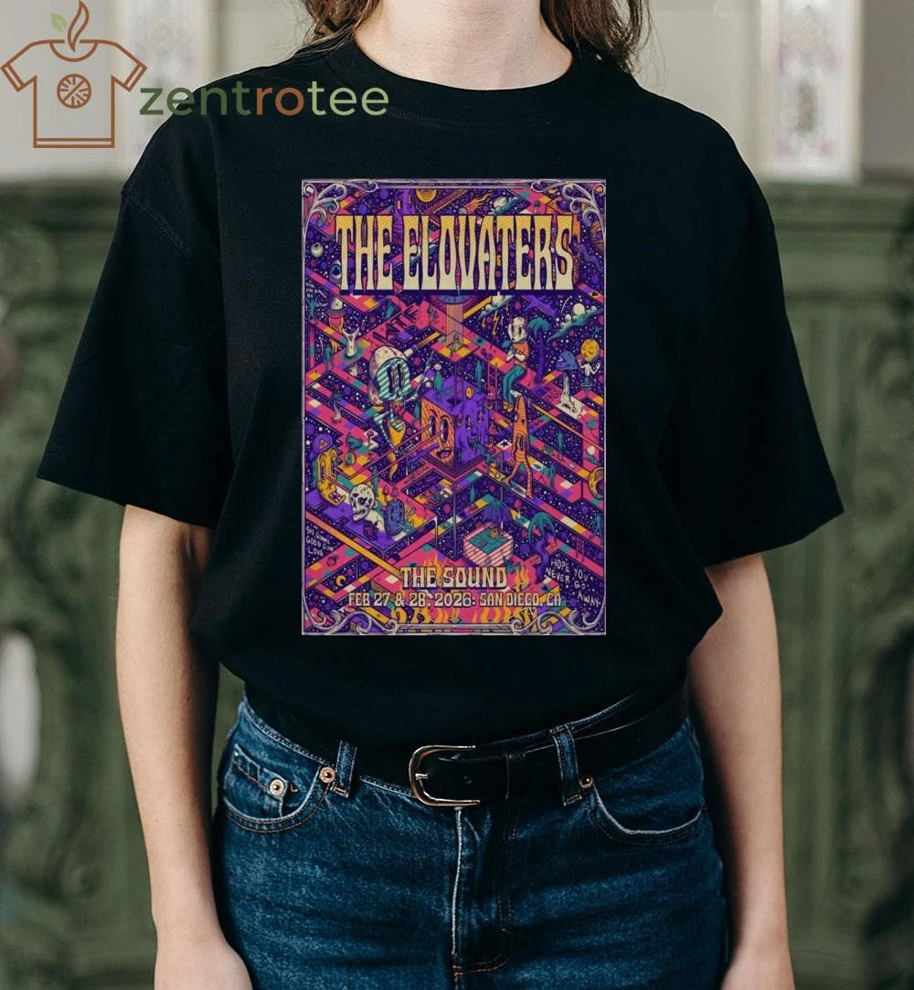 The Elovaters Feb 27 and 2026 San Diego tee