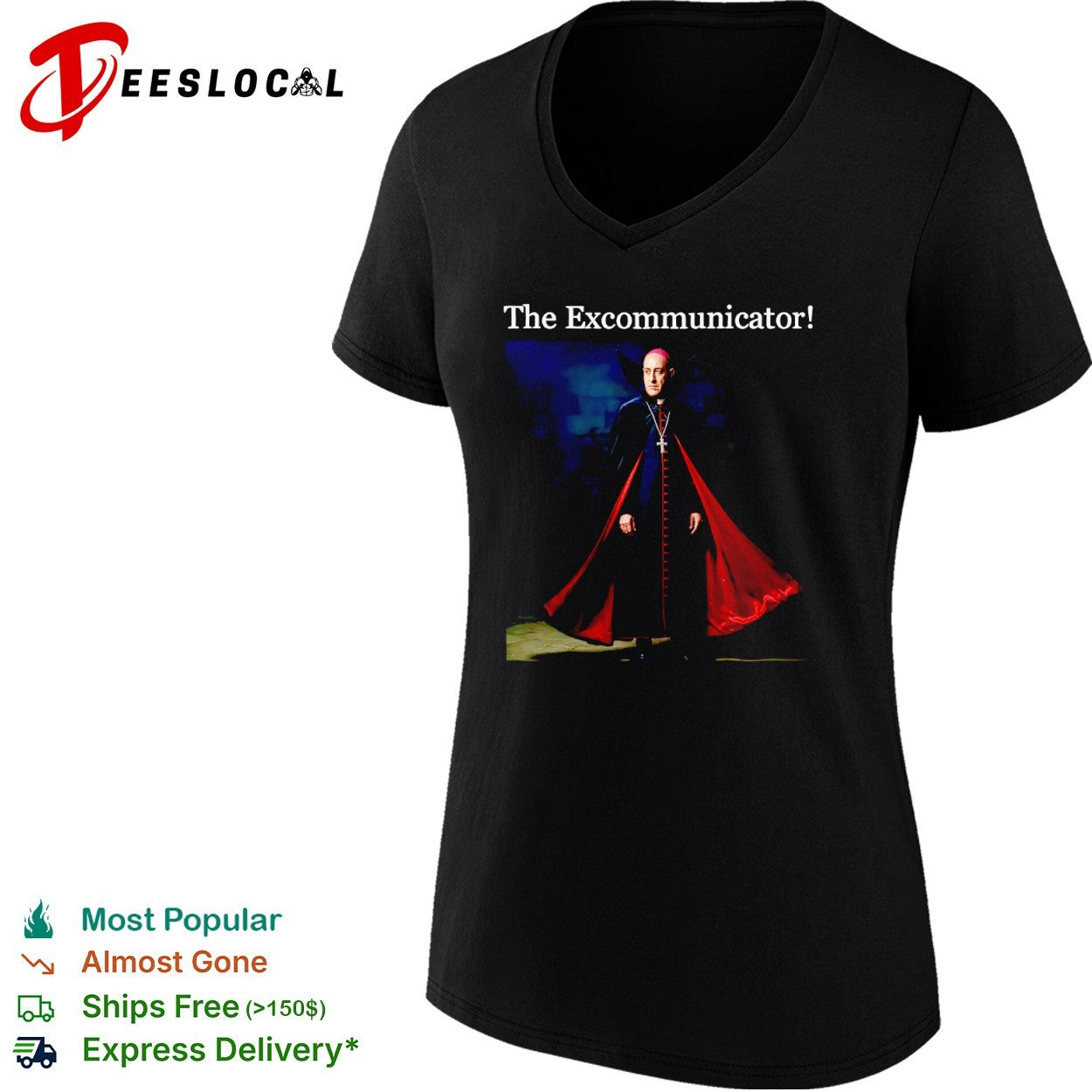The Excommunicator vampire shirt