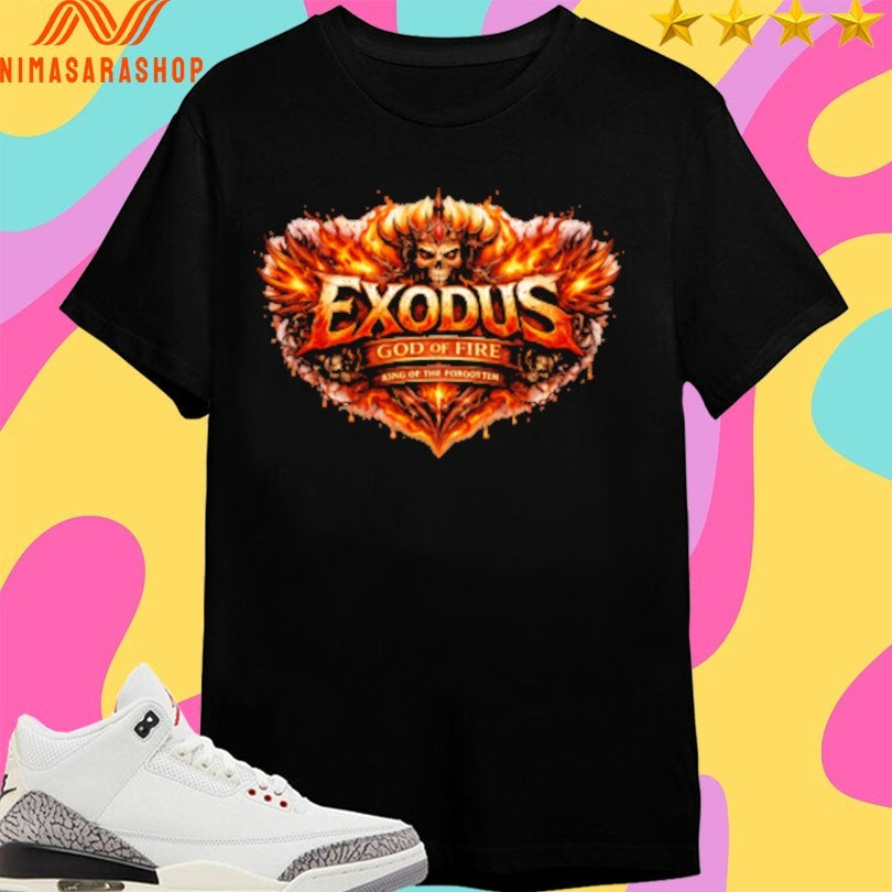The Exodus God Of Fire Icarus Alexander Shirts