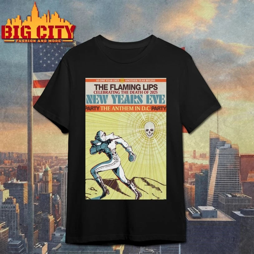 The Flaming Lips Dec 31 2025 DC Party Poster shirt