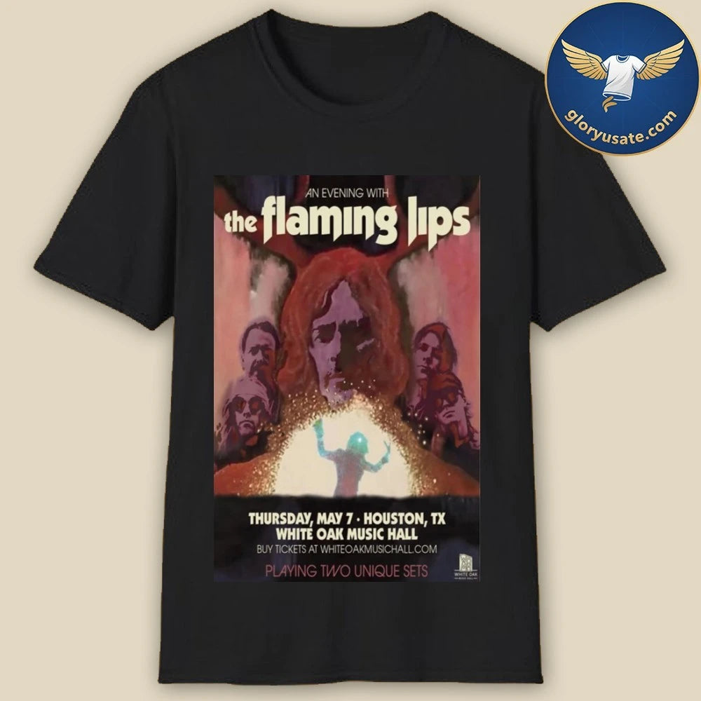 The Flaming Lips May 7 2026 Houston, TX Poster Shirt