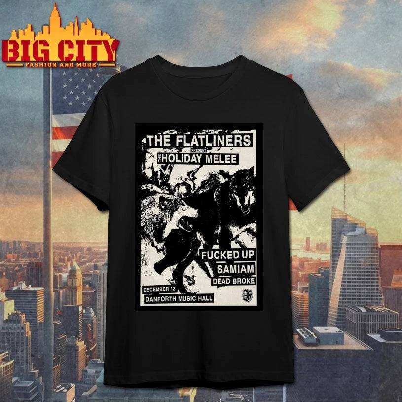 The Flatliners 12.12.2025 Toronto ON Poster shirt