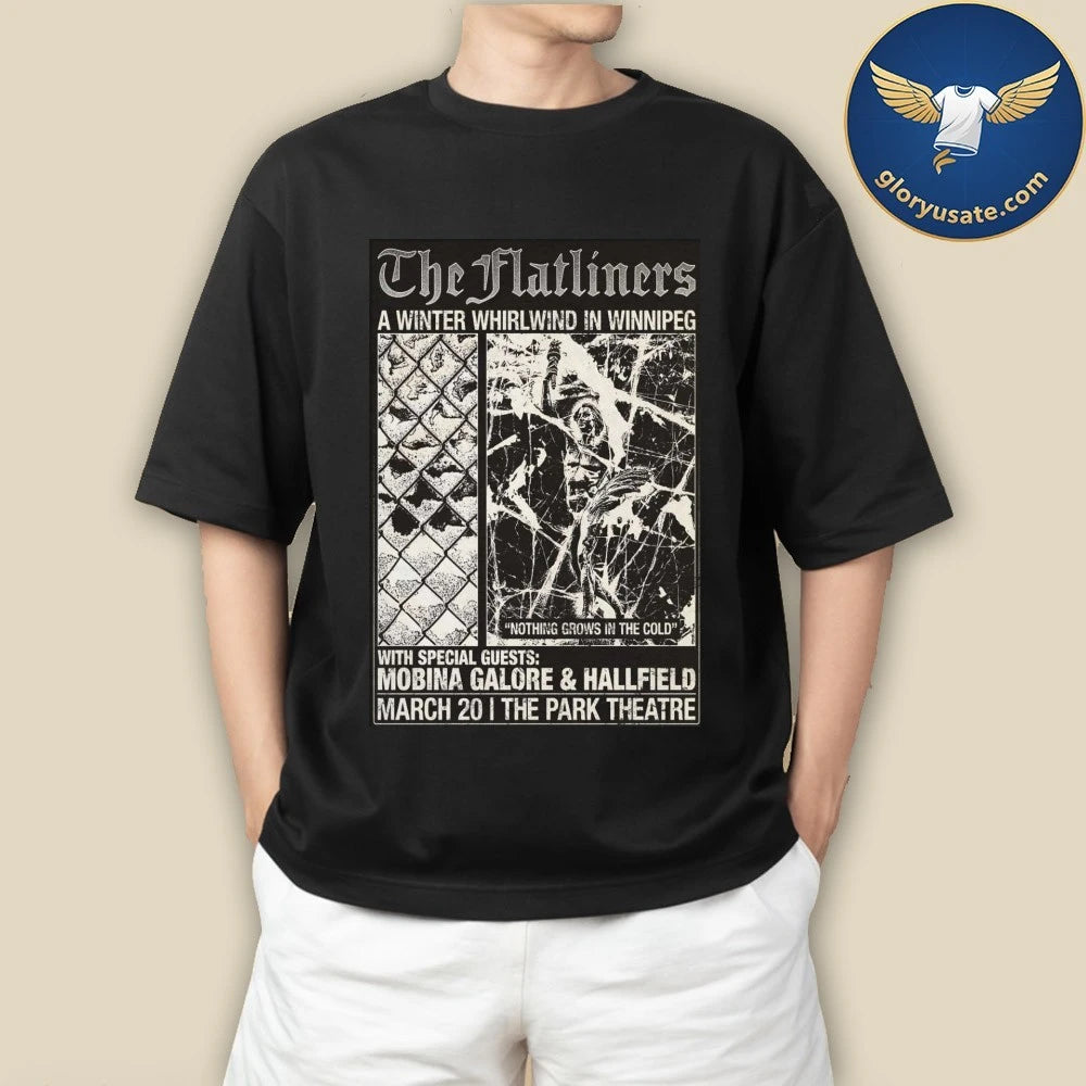 The Flatliners Park Theatre in Winnipeg Canada March 20 2026 Poster Shirt