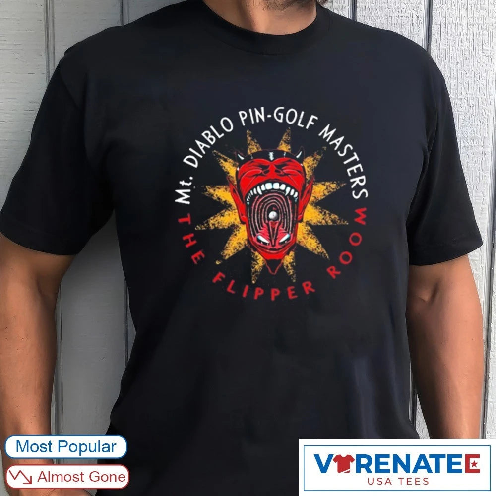 The Flipper Room Mt. Diablo Pin-Golf Masters shirt
