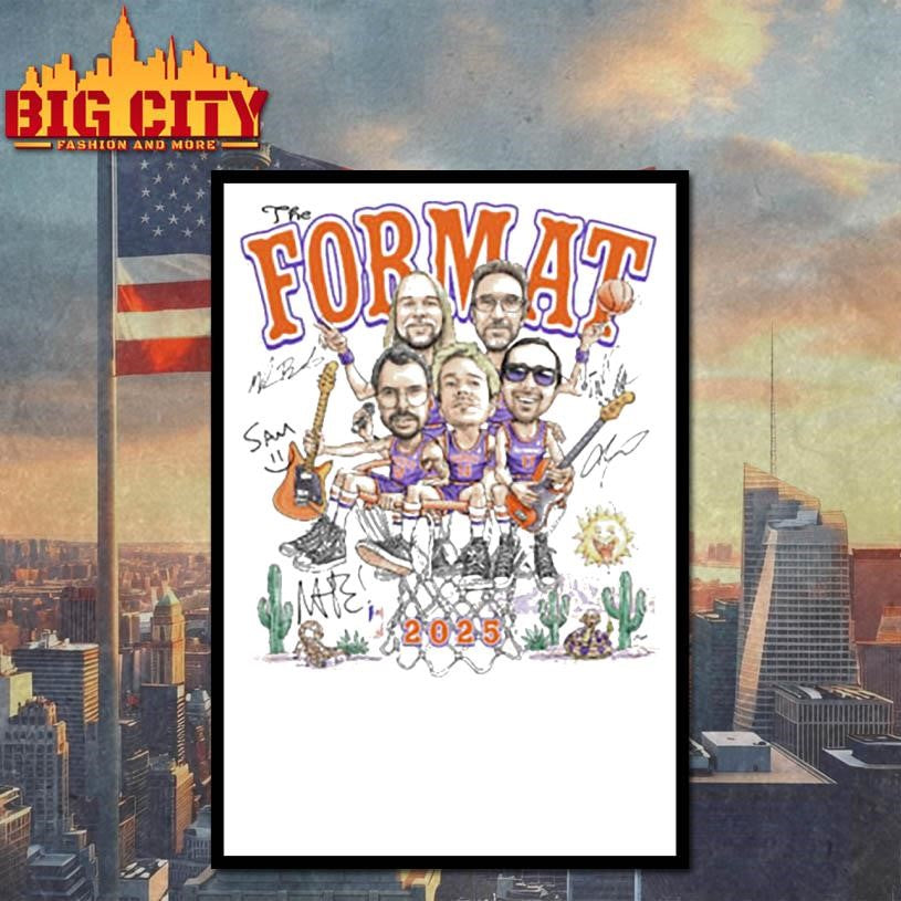 The Format Merch Tee Caricature Shirt