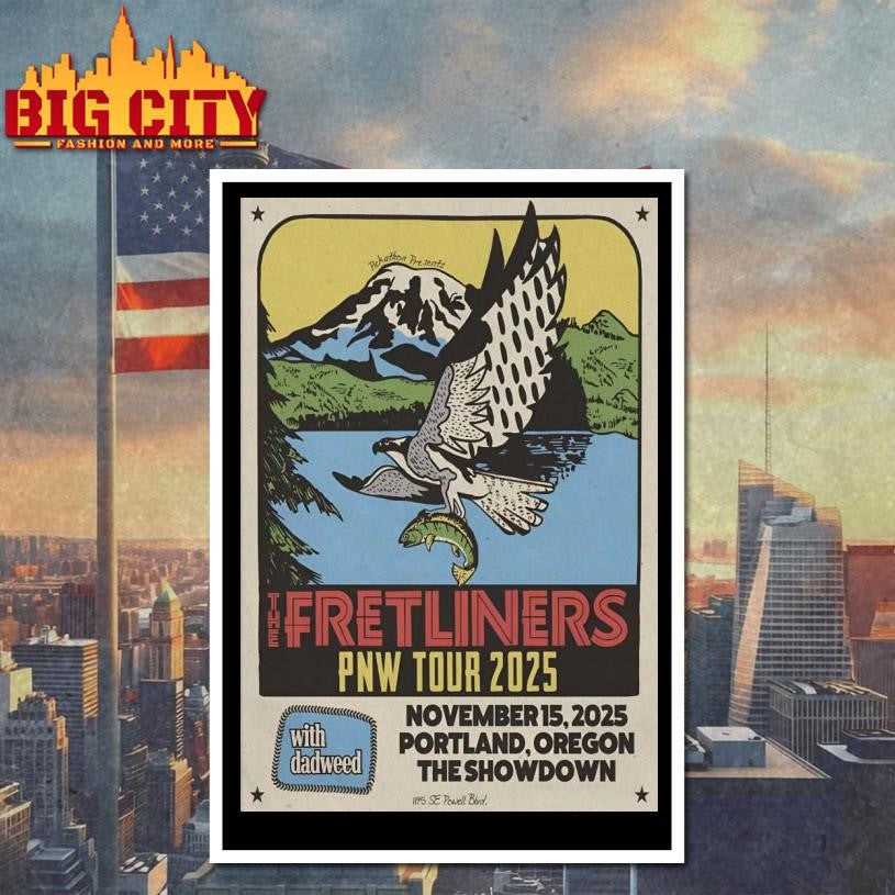The Fretliners At The Showdown On Nov 15 2025 Poster Shirt