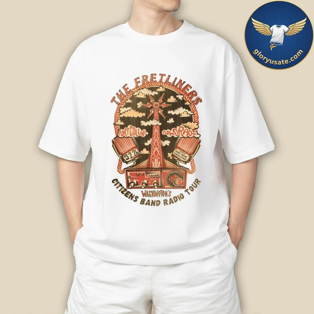 The Fretliners May 2 2026 Washington’s FoCo Fort Collins CO Poster Shirt