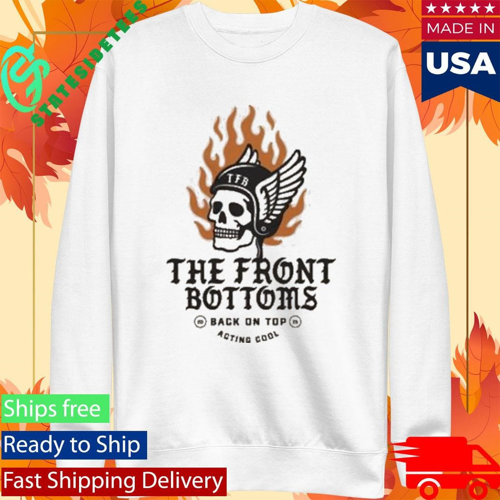 The Front Bottoms Moto Tour Natural T-Shirt