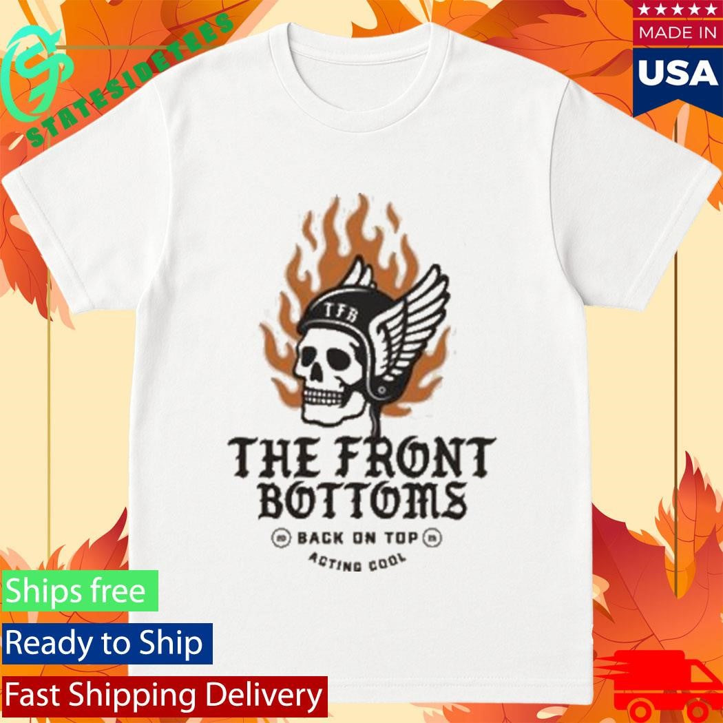 The Front Bottoms Moto Tour Natural T-Shirt