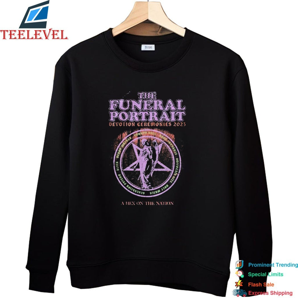 The Funeral Portrait Hex On The Nation Devotions 2023 Tour T-shirts
