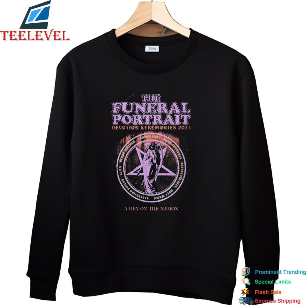 The Funeral Portrait Hex On The Nation Devotions 2023 Tour T-shirts