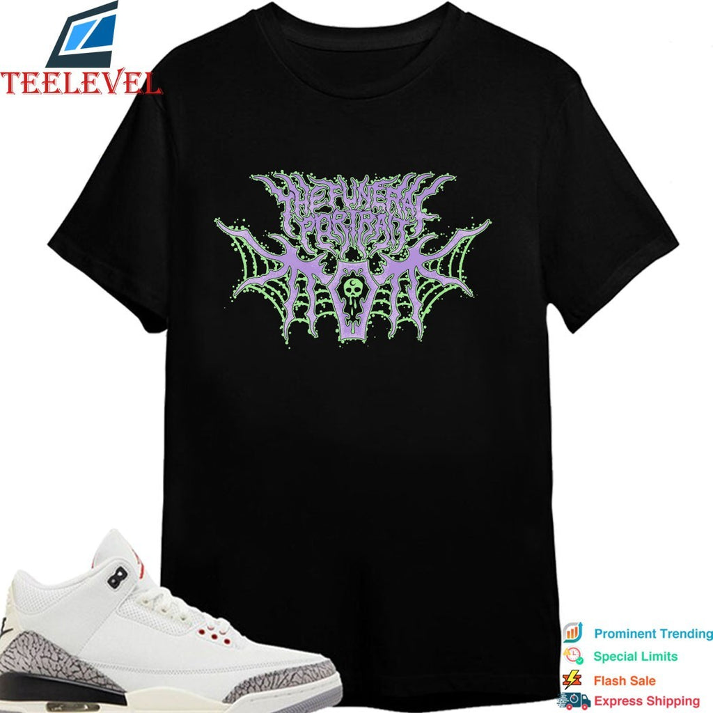 The Funeral Portrait Spiderweb Bat T-shirts