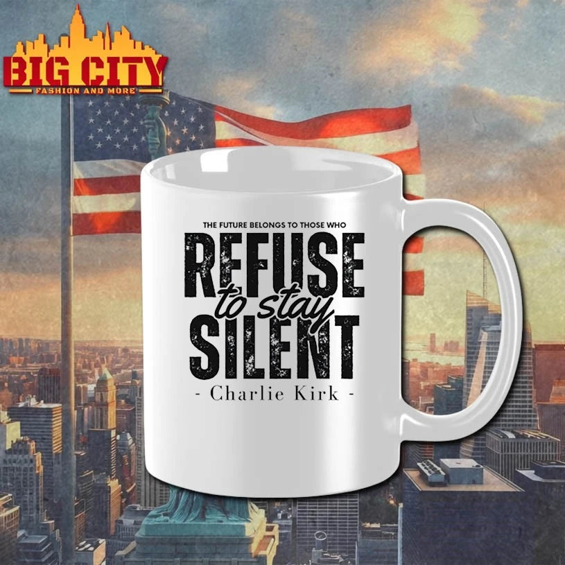 The Future belongs to those who Refuse The Stay Silent Charlie Kirk shirt