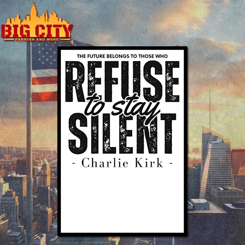 The Future belongs to those who Refuse The Stay Silent Charlie Kirk shirt