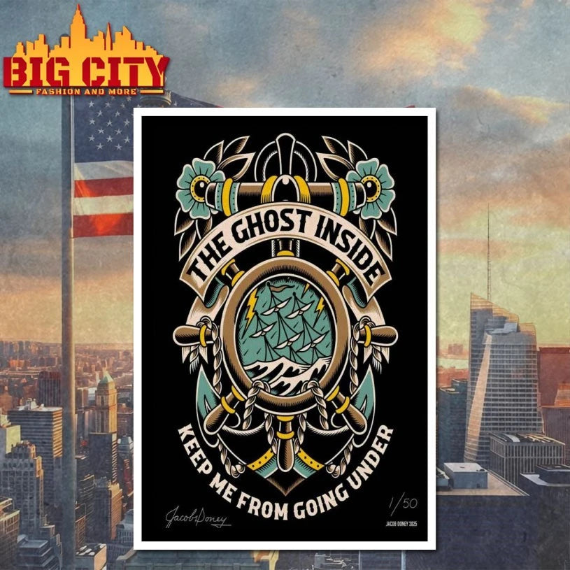 The Ghost Inside Fall Tour 2026 Poster Shirt