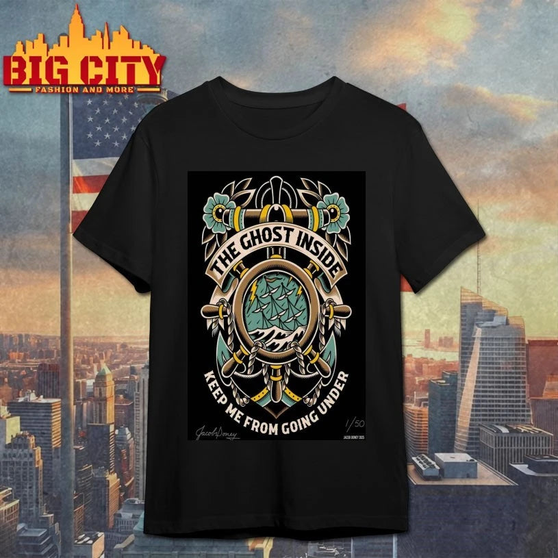 The Ghost Inside Fall Tour 2026 Poster Shirt