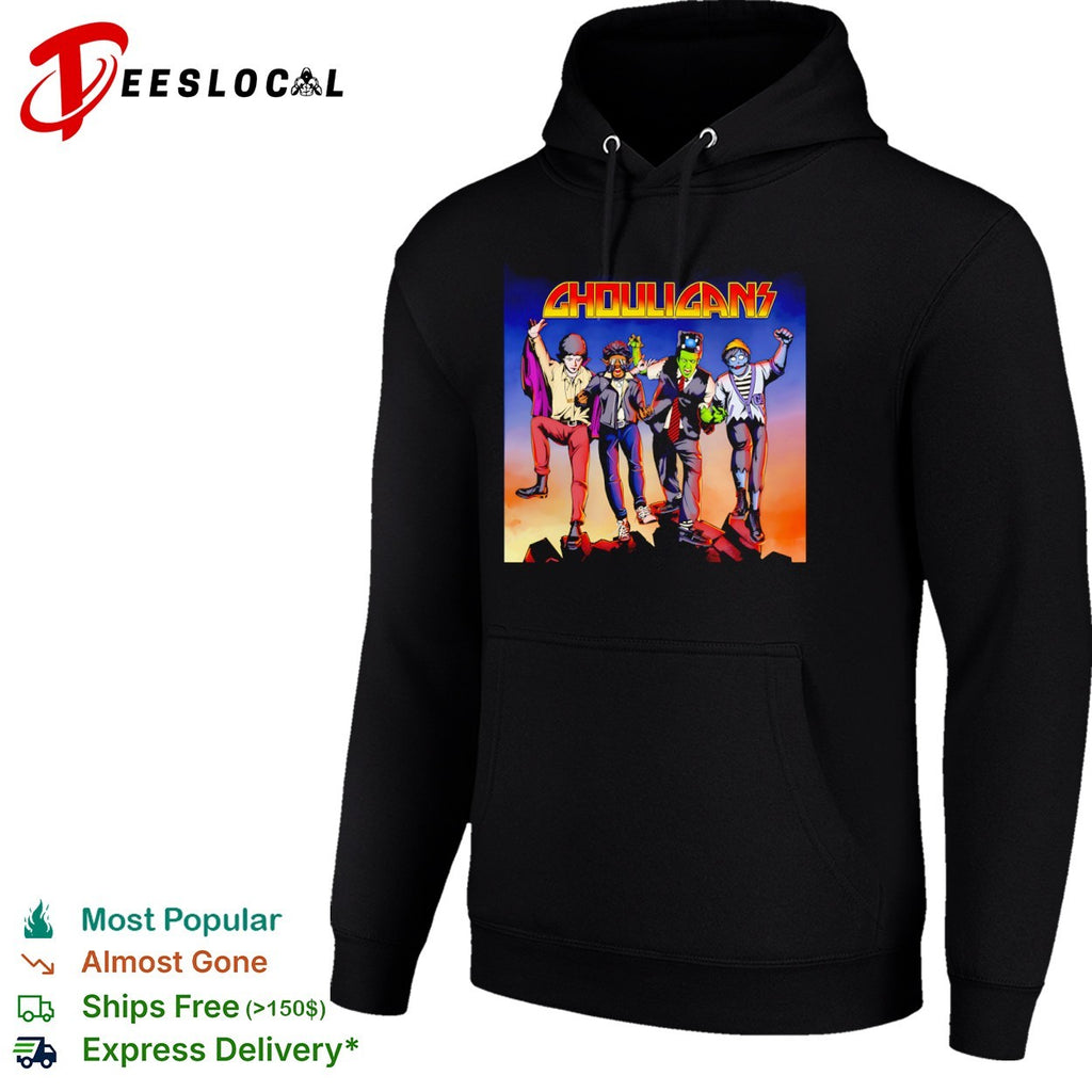 The Ghouligans monsters rock band apocalypse music shirt