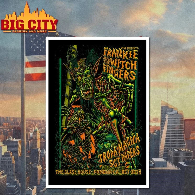 The Glass House Live Oct 30 2025 The Glass House in Pomona Poster Shirt