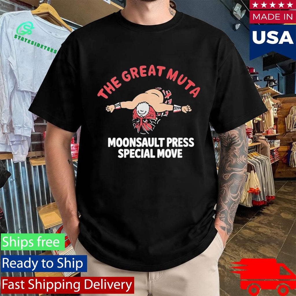 The Great Muta Moonsault Press Special Move Shirt