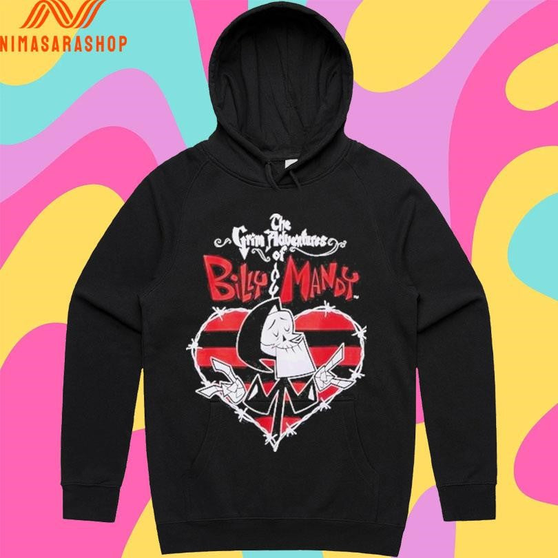The Grim Adventures Of Billy And Mandy Grim Heart Shirts