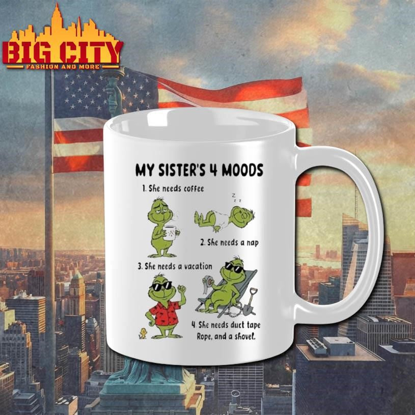 The Grinch Needs Coffee A Nap Vacation Duct Tape Rope And A Shovel Shirt