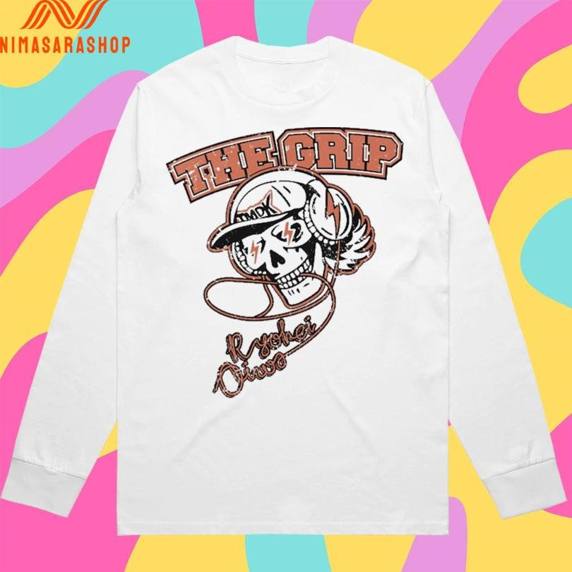 The Grip Ryohei Oiwa Thunderbolt Skull Shirts