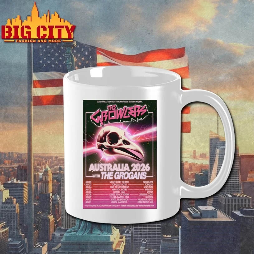 The Growlers AUS 2026 Tour Poster shirt