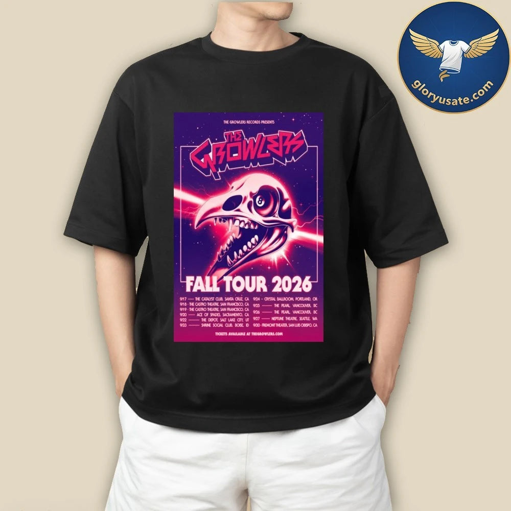The Growlers Fall Tour 2026 Poster Shirt