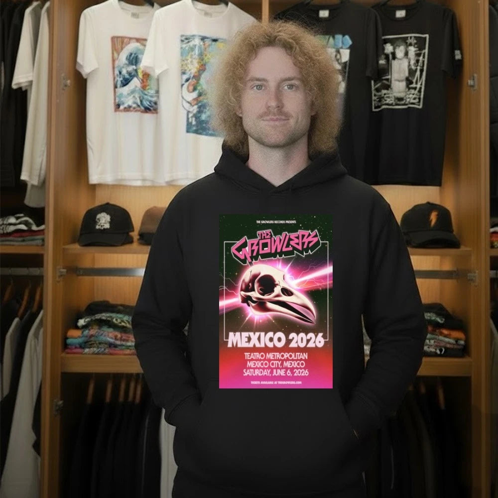 The Growlers June 6 2026 Mexico City, MX Poster Shirt