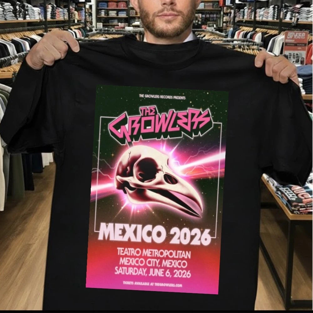 The Growlers June 6 2026 Mexico City, MX Poster Shirt