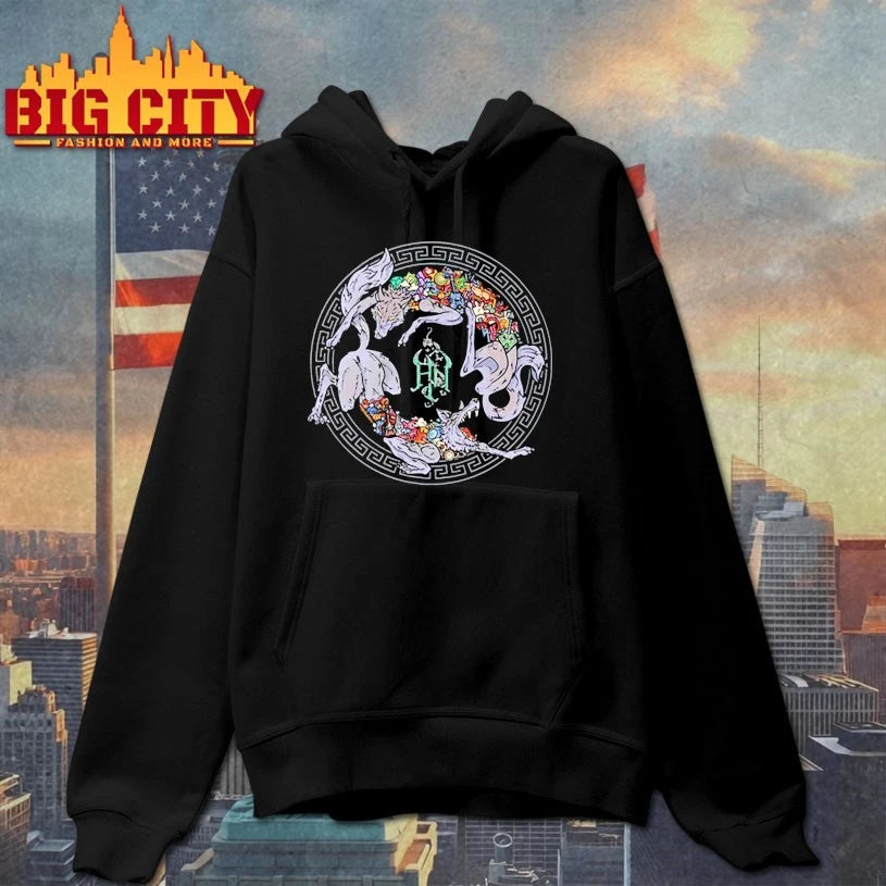The HU Band Wolf Circle Emblem 2025 Shirt
