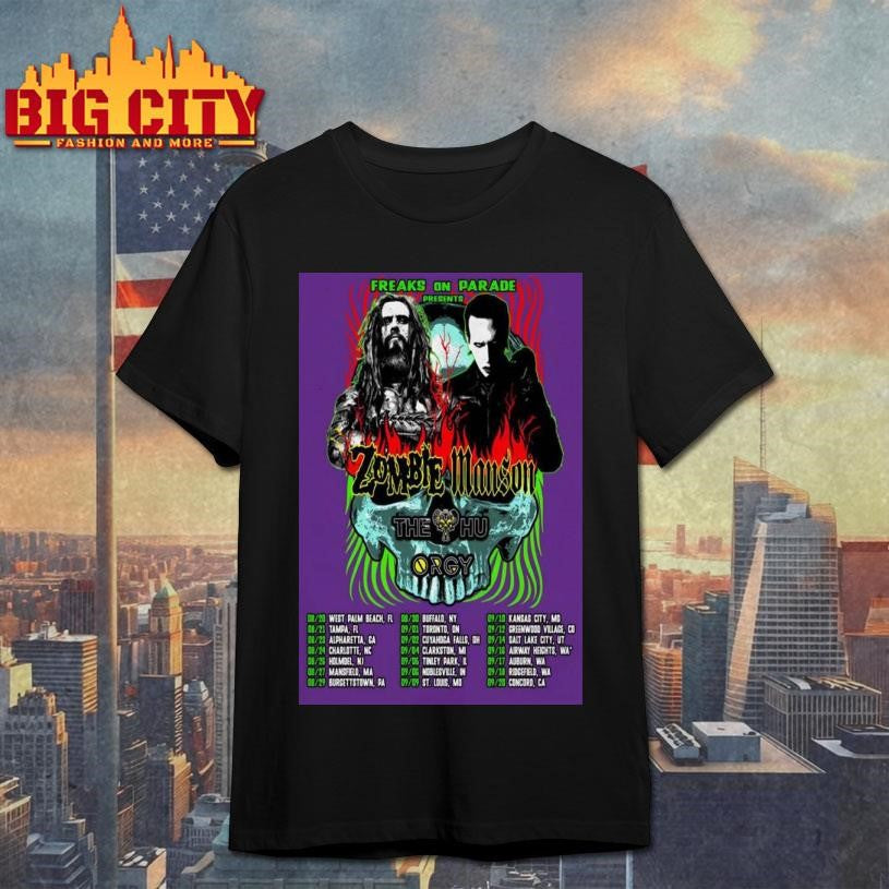 The HU NA Tour 2026 Poster Shirt
