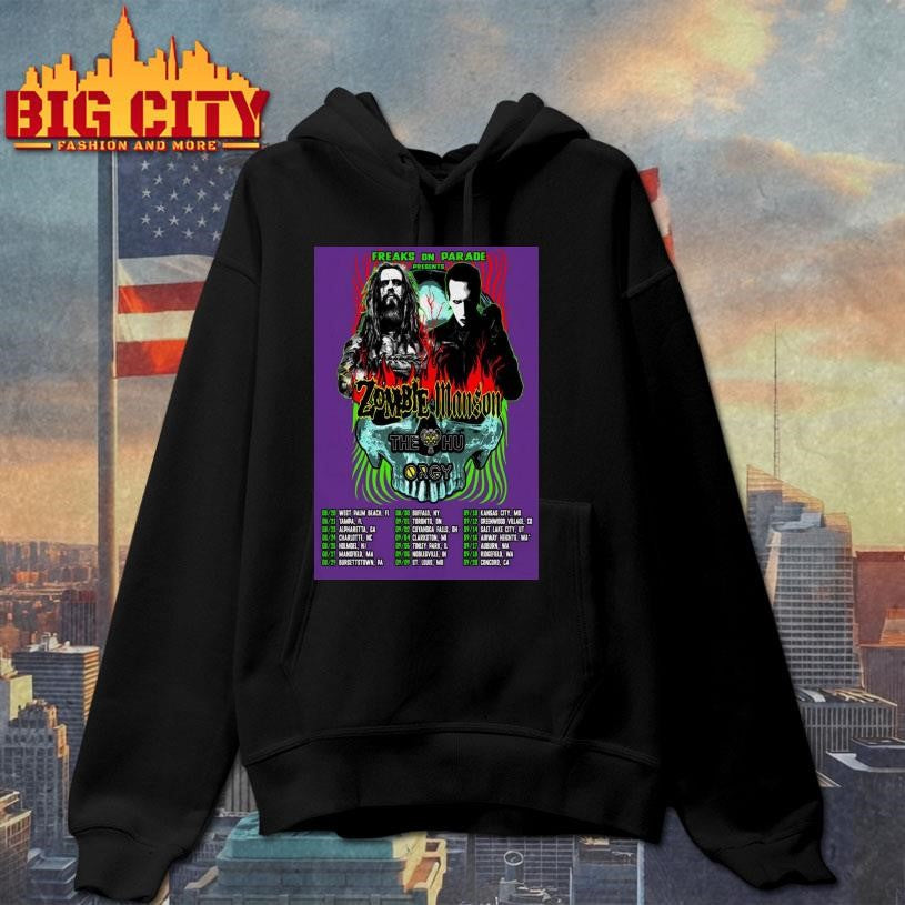 The HU North America 2026 Tour Poster Shirt