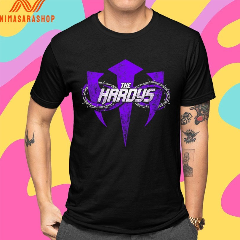 The Hardys Barbed Wire Logo Shirts