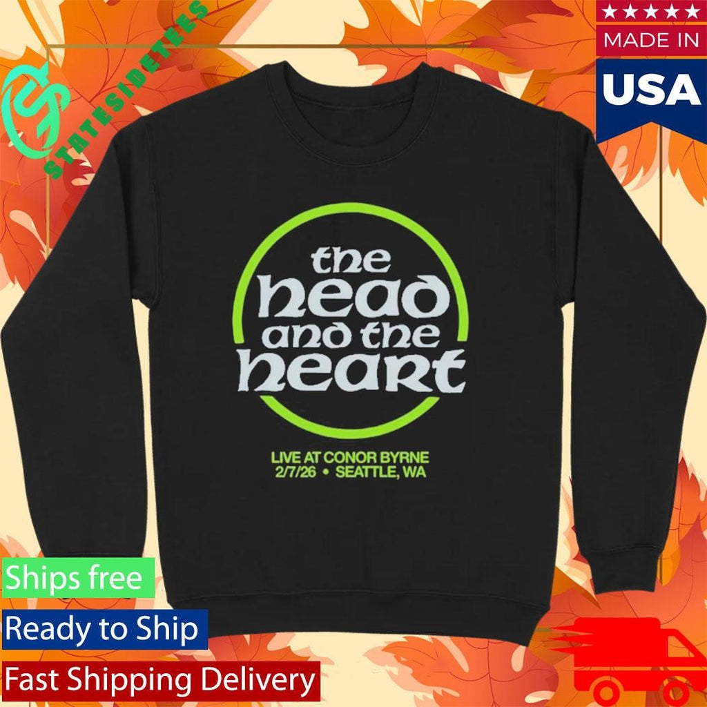 The Head And The Heart Thath Seattle 2-7-26 Event Shirt