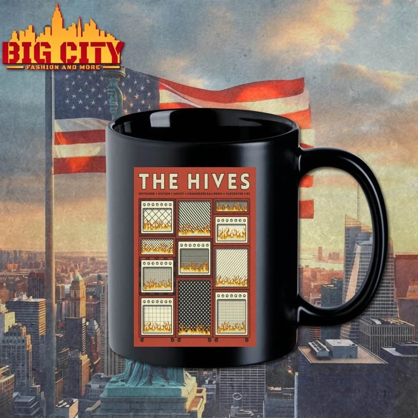 The Hives Commodore Ballroom in Vancouver BC Sep 16 2025 Poster shirt