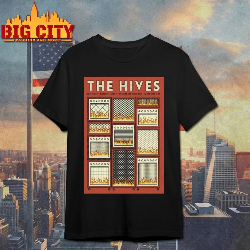 The Hives Commodore Ballroom in Vancouver BC Sep 16 2025 Poster shirt